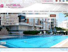 Tablet Screenshot of antalya-realty.com